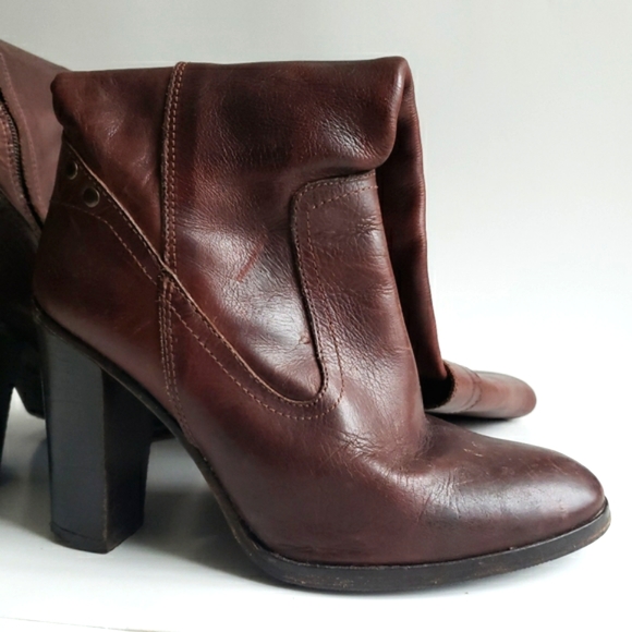 Diesel Style Lab | Knee-high Leather Boots - Picture 10 of 16